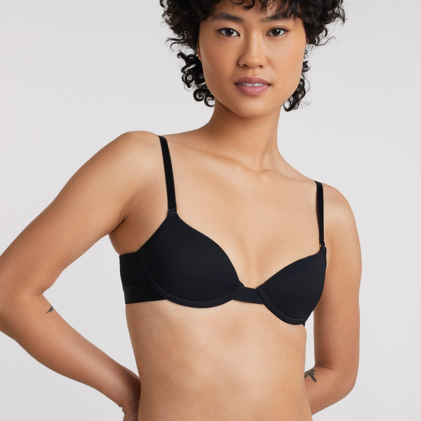 Demi T-Shirt Bra Black - Image 8
