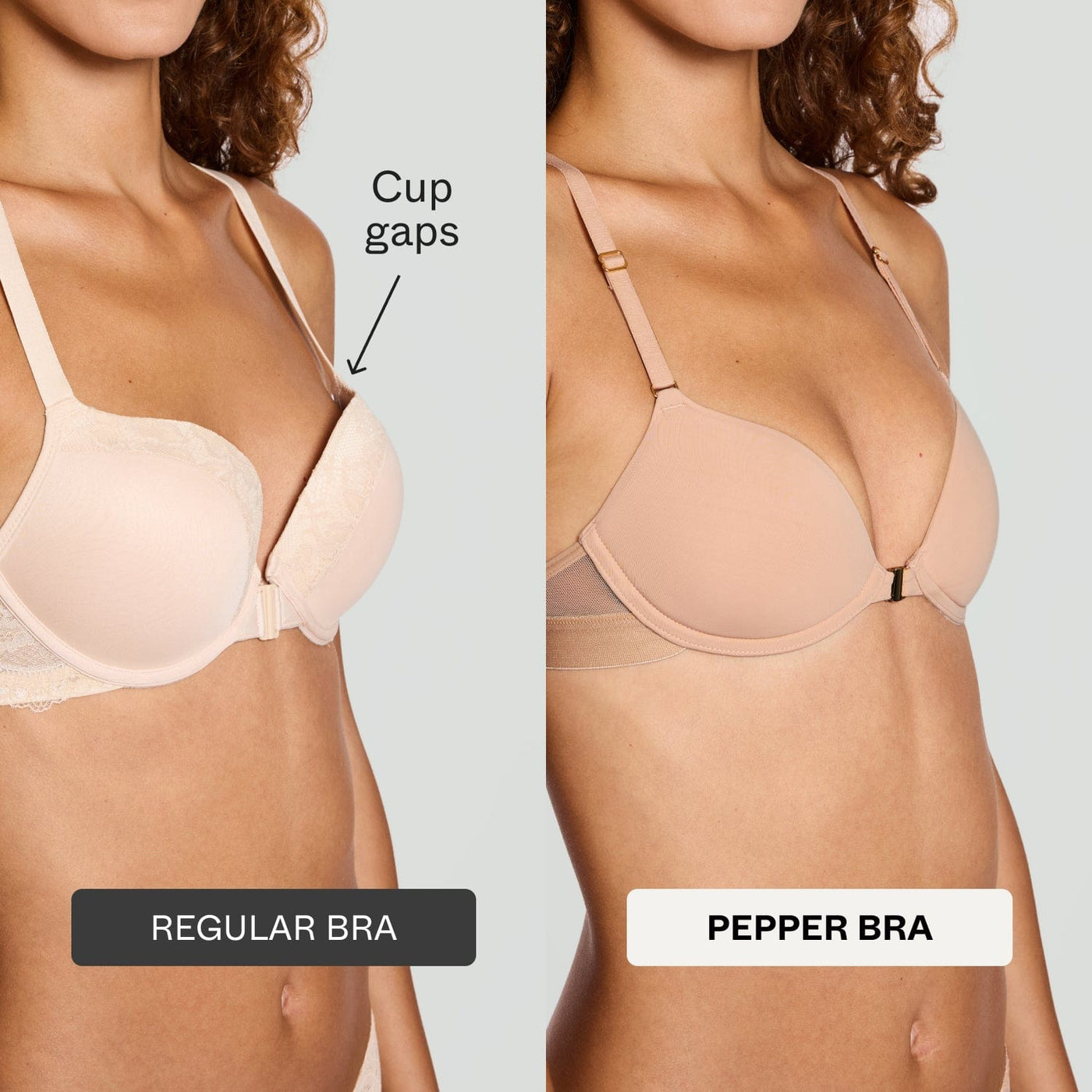 Demi Racerback T-Shirt Bra Navy - Image 5