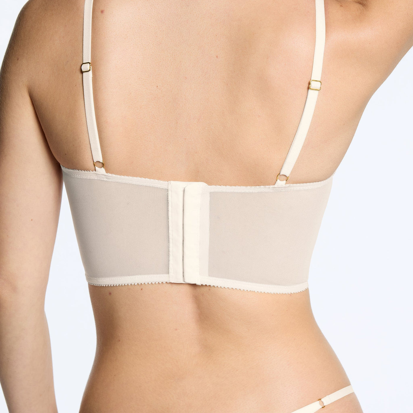 Embroidery Lift Up Corset Ecru - Image 5