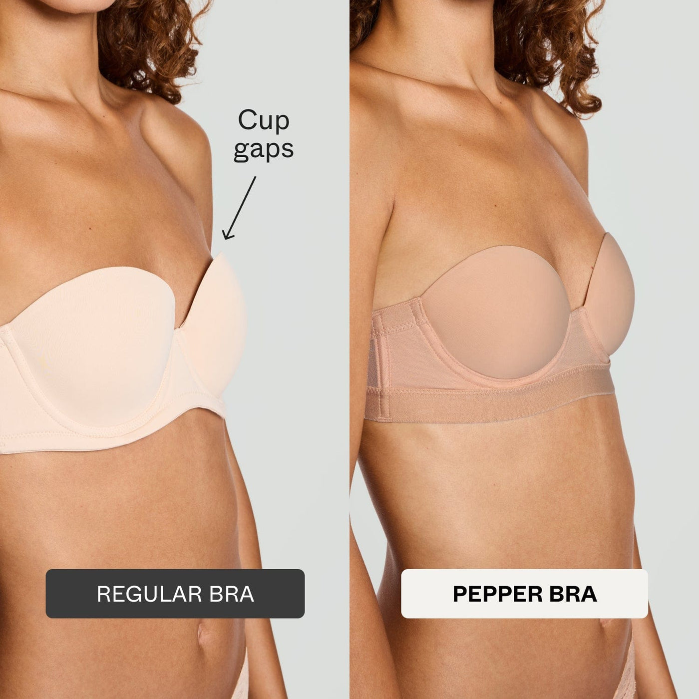 MVP Multiway Strapless Bra Sienna Rose - Image 3