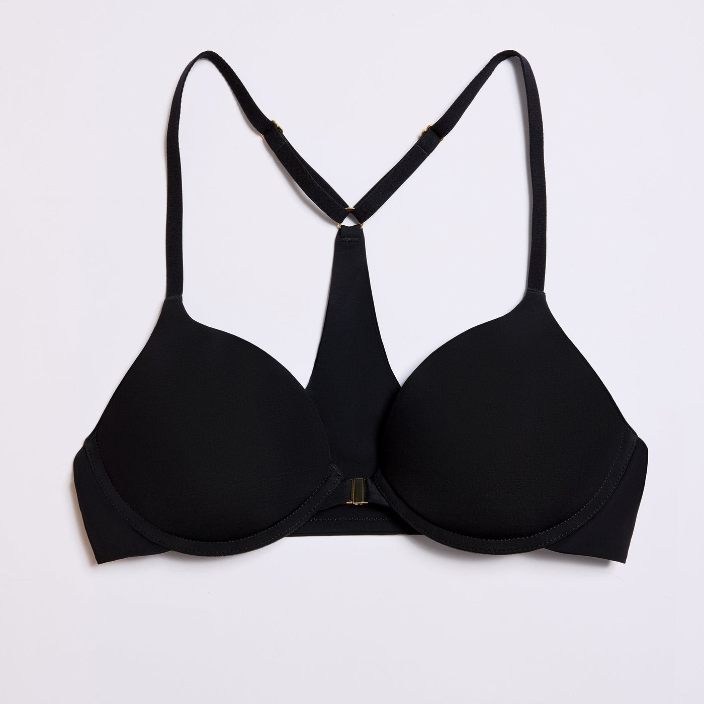 Racerback Lift Up Bra Black - Image 14