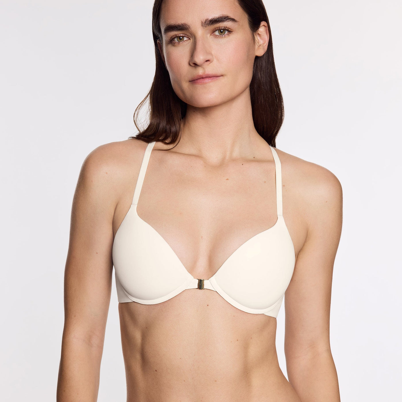 Racerback Lift Up Bra Ecru - Image 11