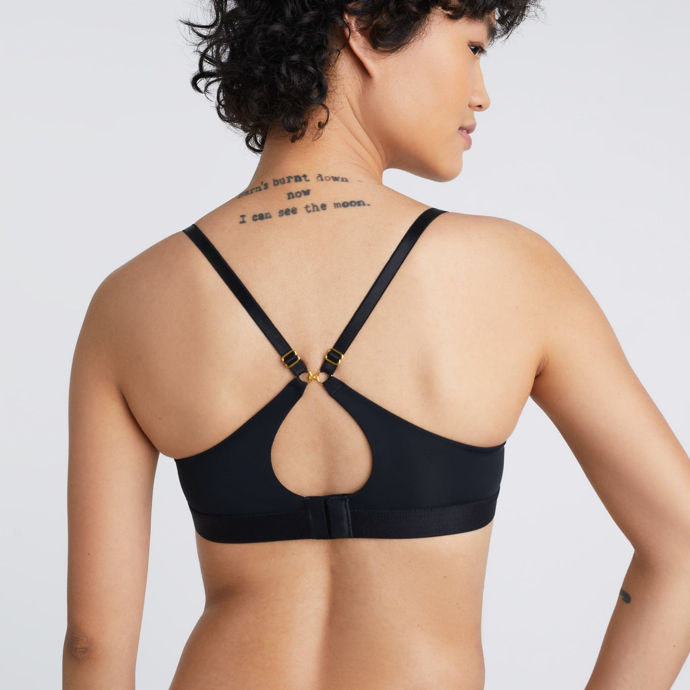 Demi T-Shirt Bra Black - Image 3
